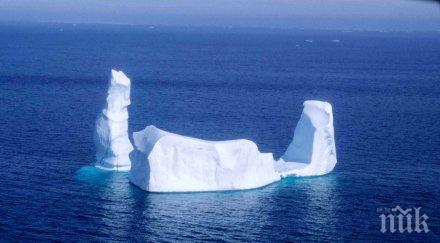 два огромни айсберга откъснаха антарктида