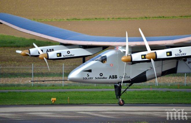 Solar Impulse 2 продължава прекъснатото си околосветско пътешествие