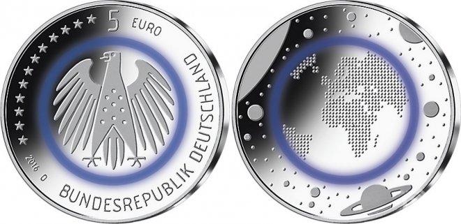 Германия пусна в обращение монети от пет евро