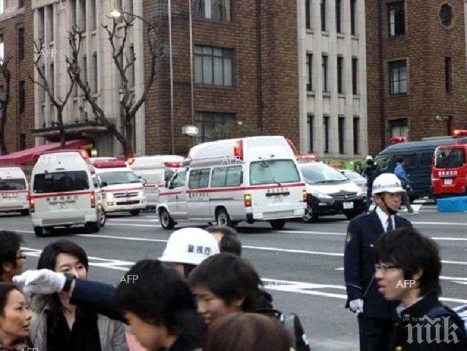 Девет души са загинали, а най-малко 780 са ранени вследствие на земетресението в Япония