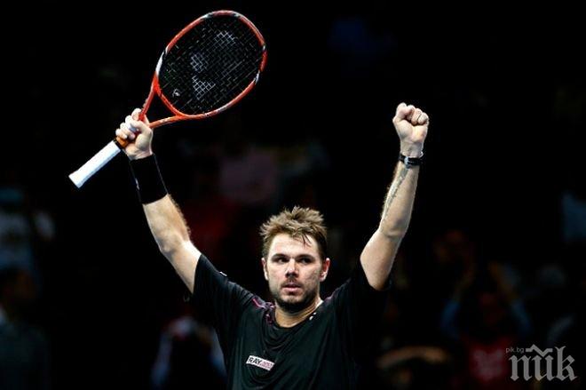 Стан Вавринка прегази Симон и е на четвъртфинал в Монте Карло