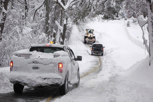 14 хил. сгради без ток заради снежна буря в Канада