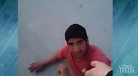 зверство разтърси българия мъж смля бой момче показа престъплението интернет видео