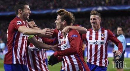 атлетико мадрид изравни барселона