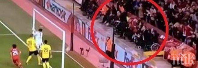 Чудо на Анфийлд - инвалиди прохождат след гола на Ловрен (видео)