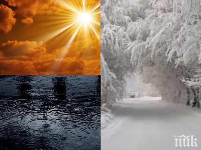 НОВА АНОМАЛИЯ! Утре - 34 градуса, в сряда - 17. Първо жежко лято, после сякаш се връщаме в зимата!