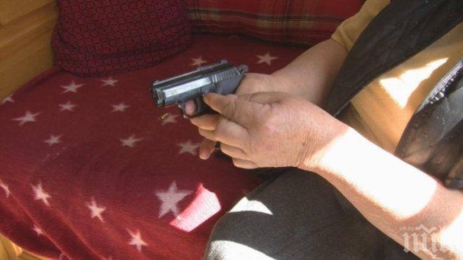 Гърменска пенсионерка се пази с газов пистолет от крадци