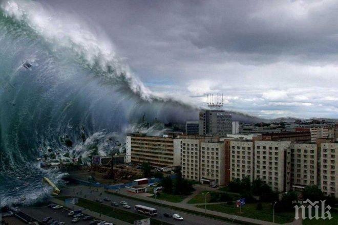 Цунами заплашва Япония