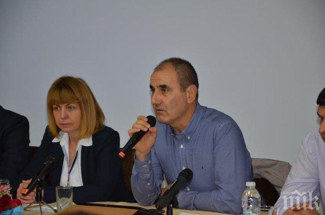 Цветан Цветанов поздрави видинския кмет Огнян Ценков с успеха постигнат на местните избори
