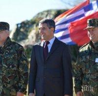 Плевнелиев: Нека да дадем път на 9-те проекта за армията 