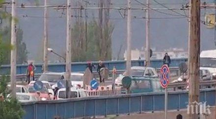 пик кошмарно задръстване аспарухов мост