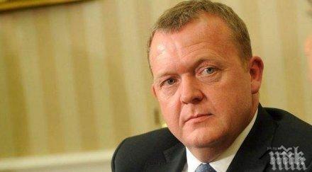 датският министър председател посещение украйна