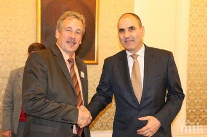 Цветанов: България и Германия трябва да си сътрудничат заради бежанския поток