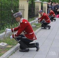 Направиха алея на героите от Априлското въстание във Военната академия