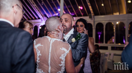 булка бръсне главата време сватба изкаже съпричастност нейния съпруг