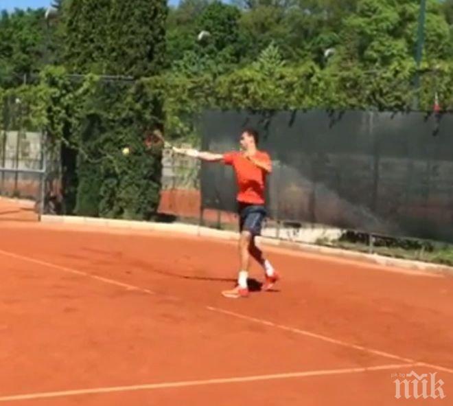 Гришо тренира в София (видео)