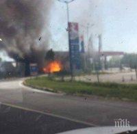 Водачът на турския ТИР, прегазил полицай на 