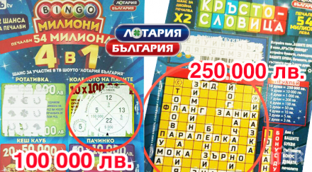 ексклузивна новина лотария българия