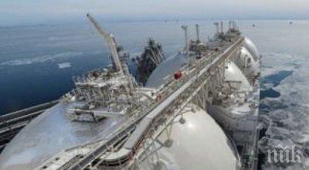 първият танкер американски газ отплава европа