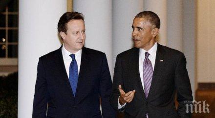 обама камерън обсъдиха ролята нато мигрантската криза