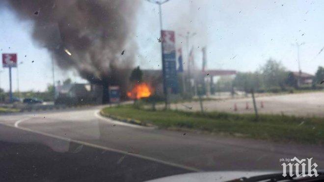 Водачът на турския ТИР, прегазил полицай на Тракия, е задържан