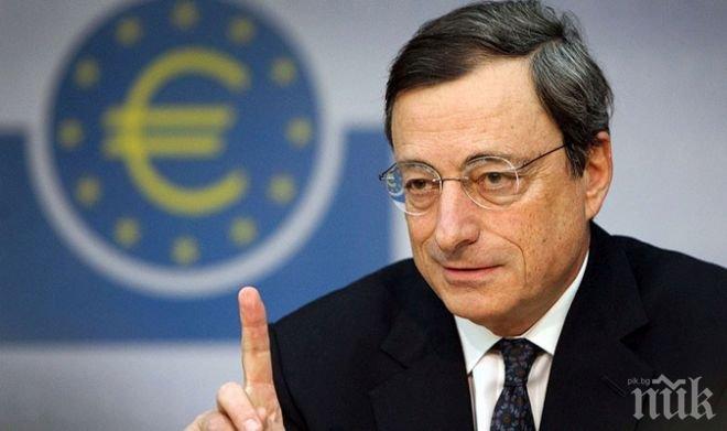 Марио Драги: Политиките на ЕЦБ са ефективни, но е нужно повече време