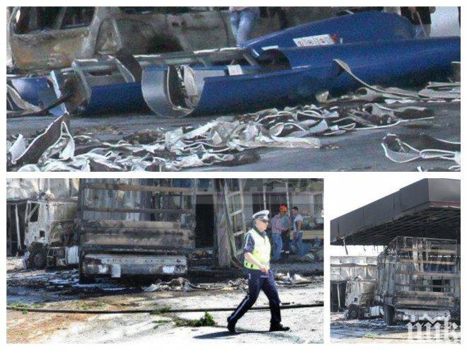 45-годишен кюстендилец е водачът на ТИР-а, врязъл се в бензиностанция 