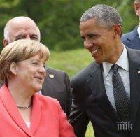 Меркел и Обама призоваха за скорошно изпълняване на Минските договорености
