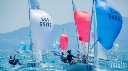 рекорден брой ветроходци участват регатата порт бургас