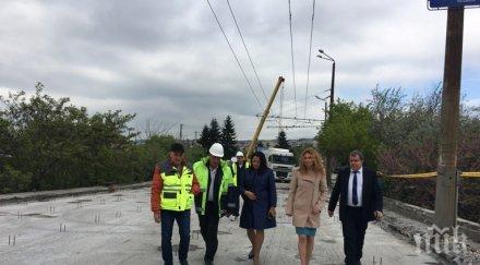 започват денонощни ремонти аспаруховия мост