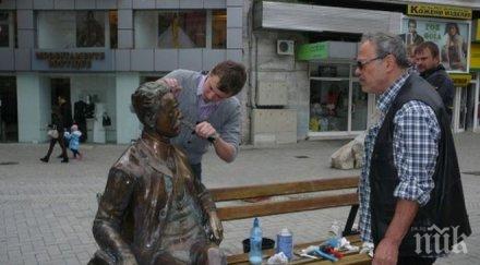 почистиха поругания паметник дабко дабков