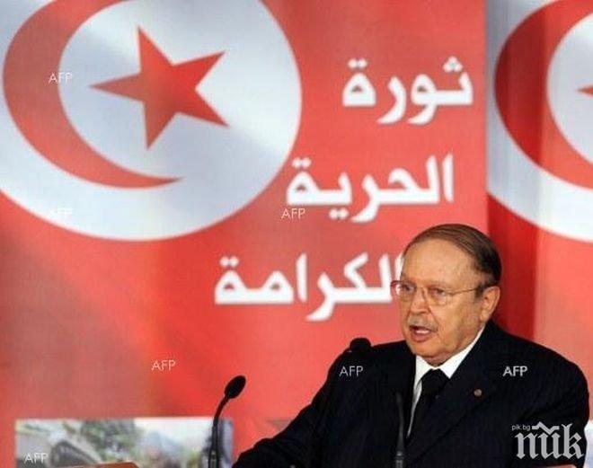 Алжирският президент е отлетял за Женева за „рутинен медицински преглед“
