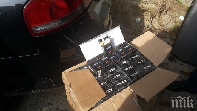 Иззеха 20 600 къса цигари в Свиленград