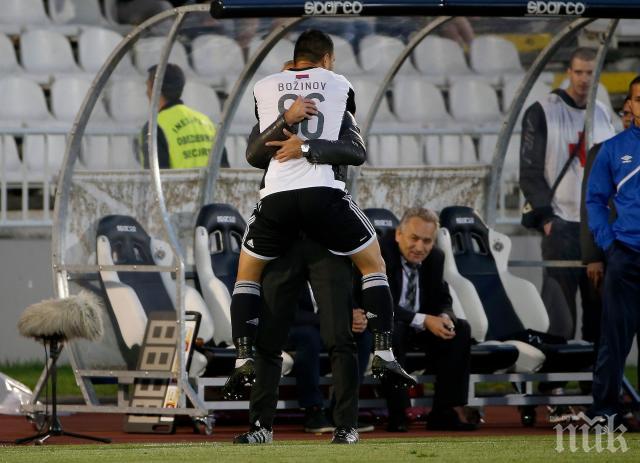 Божинов вкара, но Партизан падна