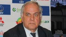 Данчо Лазаров запази властта във волейбола