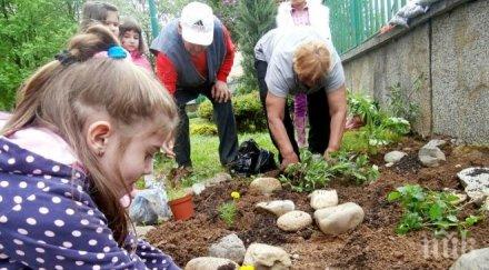 млади възрастни засаждат дръвчета заедно отговор съвременните предизвикателства