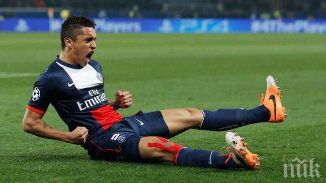 Барса работи по трансфер на Маркиньос от Пари Сен Жермен