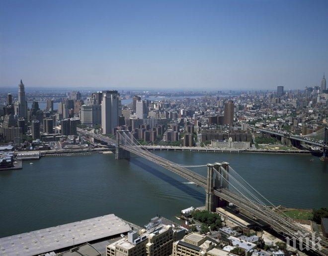 Чудо! Мъж скочи от Бруклинския мост и оцеля 