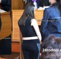 Убийцата Гьокчан в съда: Не исках в сърцето, а само да го сплаша! (ВИДЕО)