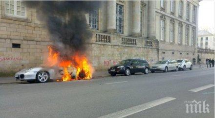 напрежение франция демонстранти палят поршета милиони полицията отвръща сълзотворен газ обновена