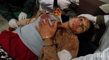 жертви въздушния удар болница алепо