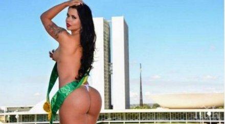 жената бразилски министър подпали интернет горещи снимки