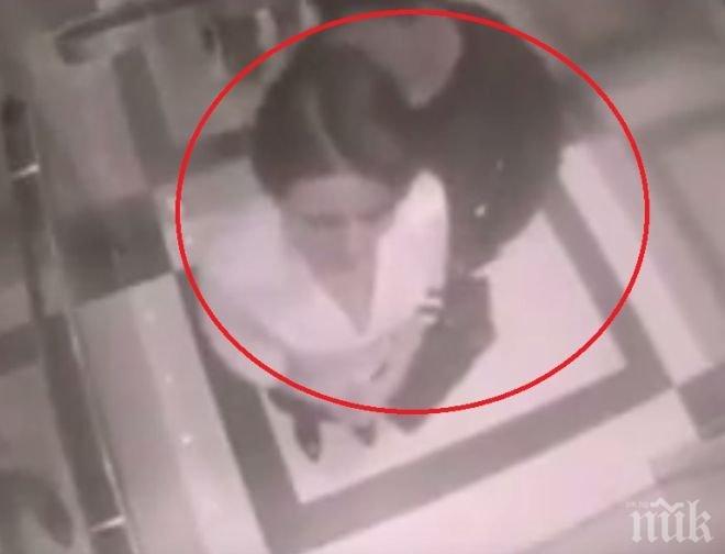 Така се прави! Жена нокаутира в асансьора загорял мераклия (ВИДЕО)