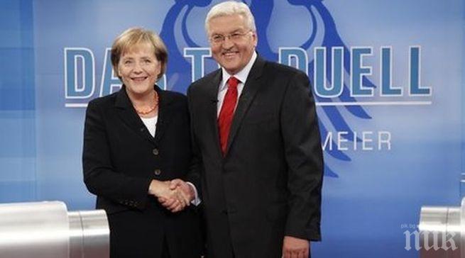 Меркел не иска Щайнмайер за президент на Германия