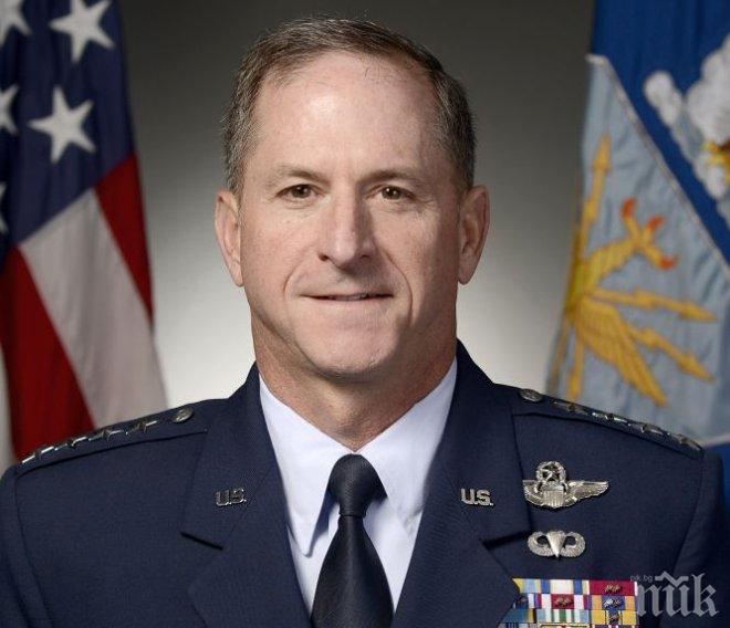 Бомбардирал Югославия става началник-щаб на ВВС на САЩ 