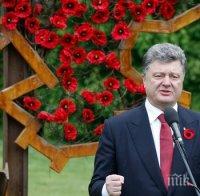 Порошенко сравни Украйна с Исус Христос