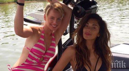 докато гришо мъчи никол купонясва бански вижте