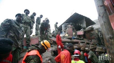 души загинаха срутването жилищна сграда найроби снимки