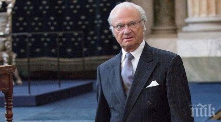 шведският крал карл густав отпразнува години