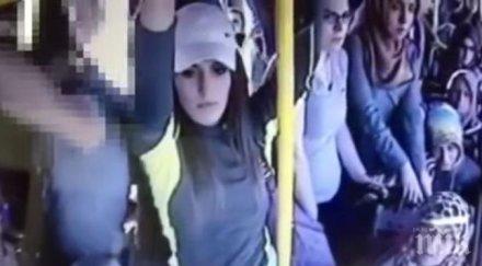 жени пребиха извратеняк опипвал автобус видео